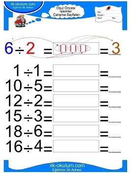 Çocuklar İçin toplam işlemi yaprak testleri 